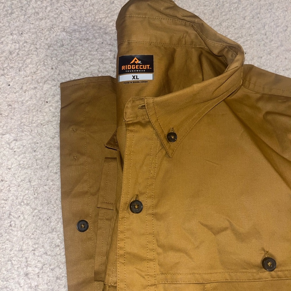 Men’s XL Ridgecut Long sleeve Tan Shirt